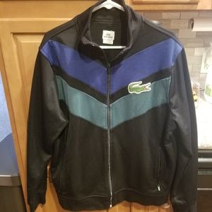 Lacoste zip up jacket XL